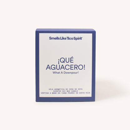 ¡QUÉ AGUACERO!